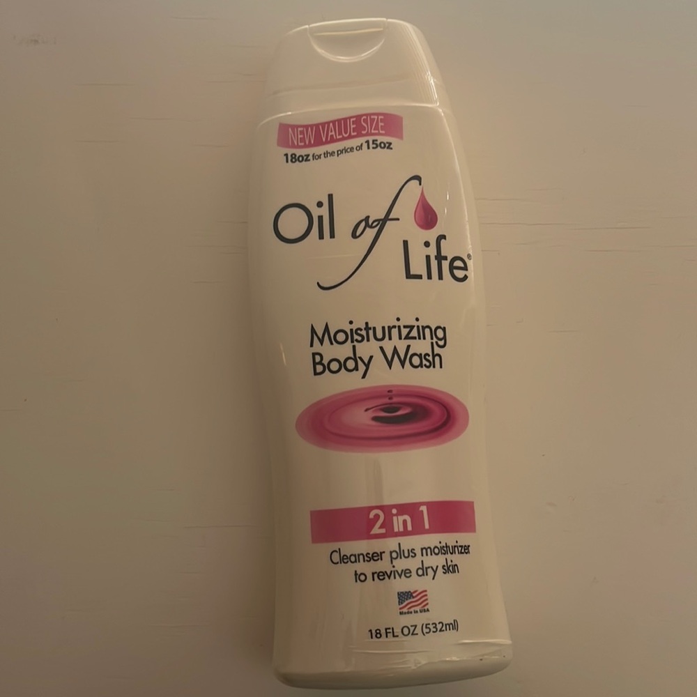 Oil of Life body wash